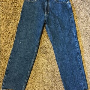 Polo Jeans Co Ralph Lauren Relaxed Fit Jeans 34" waist Hemmed 27" Y2K Denim USA